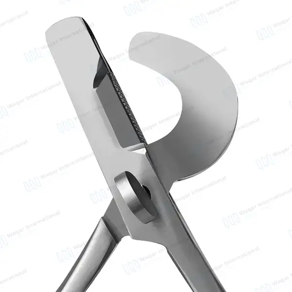 Double Crush Emasculator 9″ White’s Style - veterinary instruments manufactured by Waqar International, Sialkot - view 6