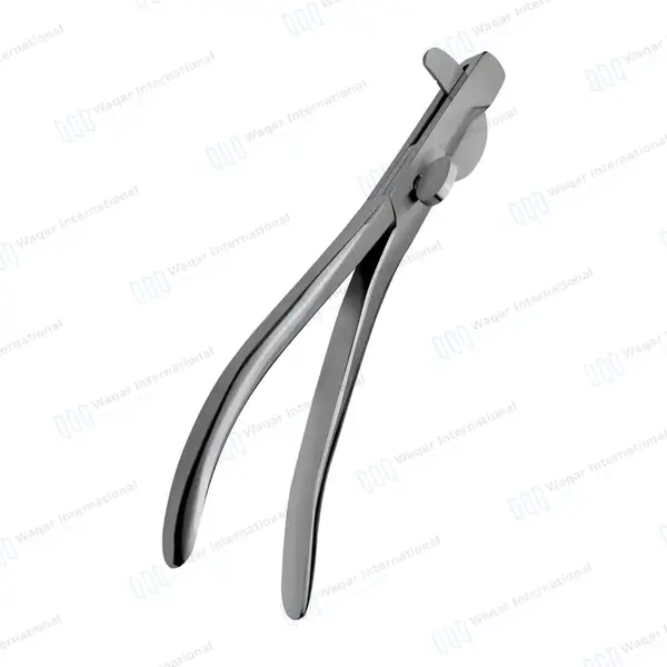 Double Crush Emasculator 9″ White’s Style - veterinary instruments manufactured by Waqar International, Sialkot - view 9