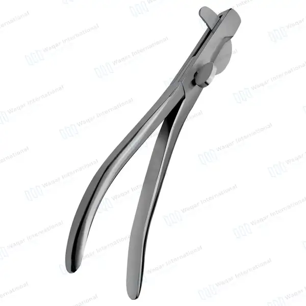 Double Crush Emasculator 12″ White’s Style - veterinary instruments manufactured by Waqar International, Sialkot - view 2