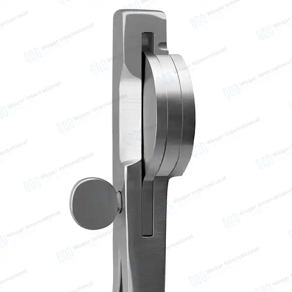 Double Crush Emasculator 12″ White’s Style - veterinary instruments manufactured by Waqar International, Sialkot - view 6