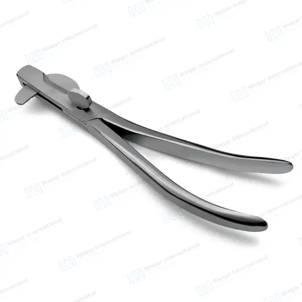Double Crush Emasculator 12″ White’s Style - veterinary instruments manufactured by Waqar International, Sialkot - view 9