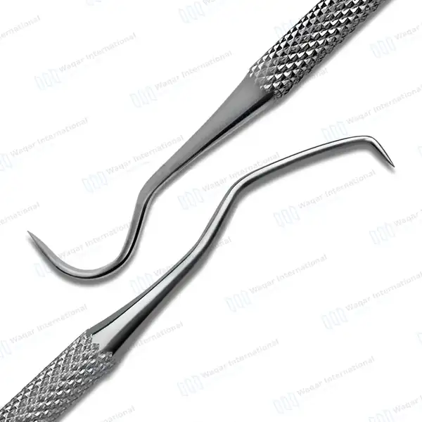 5 Pcs Dental Scaling Kit For Small Dogs - veterinary instruments manufactured by Waqar International, Sialkot - view 4