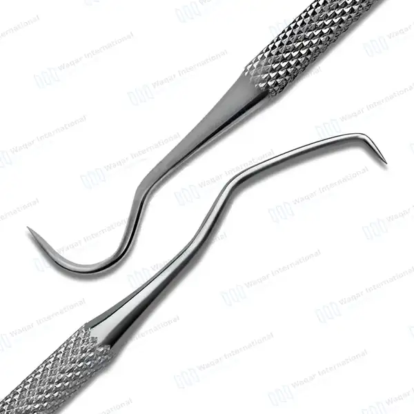 5 Pcs Dental Scaling Kit For Large Dogs - veterinary instruments manufactured by Waqar International, Sialkot - view 4