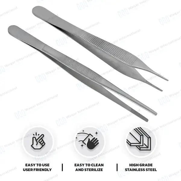 11 Pcs Advanced Pig Castration Set with Carrying Case - veterinary instruments manufactured by Waqar International, Sialkot - view 5