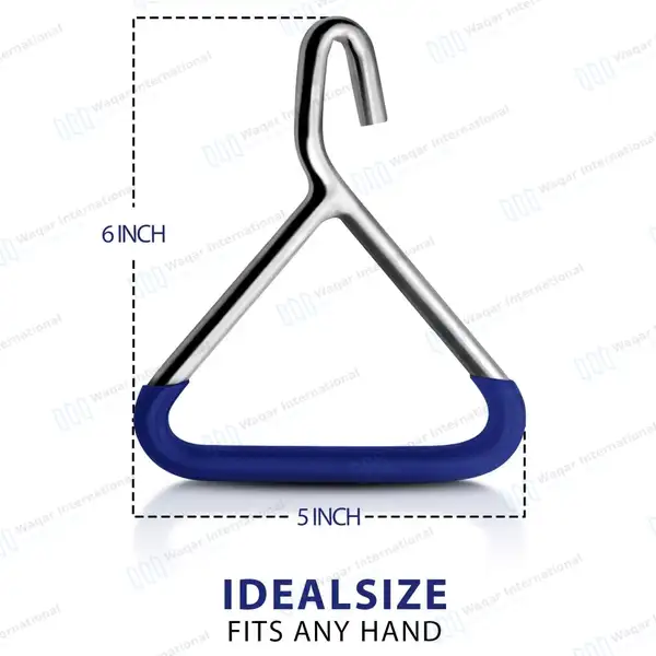 3 Pcs Ratchet Calf Puller with OB Handle & 60″ Chain Cattle Delivery Veterinary Set - veterinary instruments manufactured by Waqar International, Sialkot - view 5