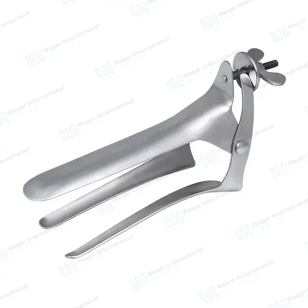 5 Pcs Calf Puller, Polansky Speculum, OB Chain & Handle Veterinary Instruments Set - veterinary instruments manufactured by Waqar International, Sialkot - view 4