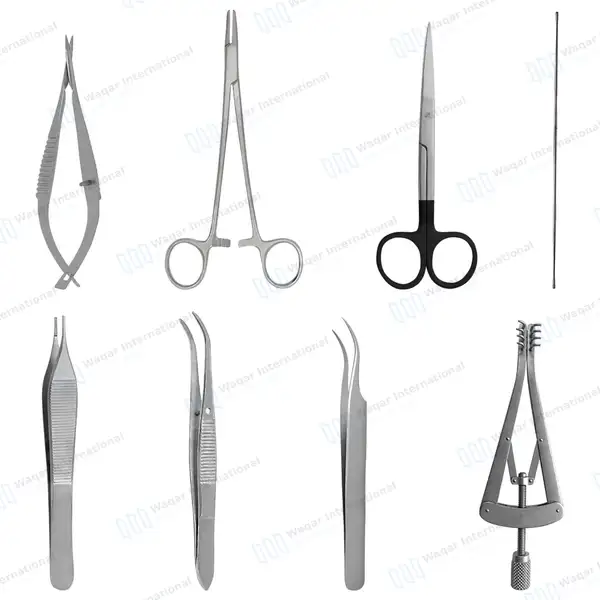 8 Pcs Rat Dissection Kit - surgical instruments manufactured by Waqar International, Sialkot - view 2