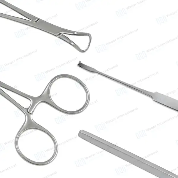19 Pcs Veterinary General Surgery Kit with Scalpel Blades - surgical instruments manufactured by Waqar International, Sialkot - view 5