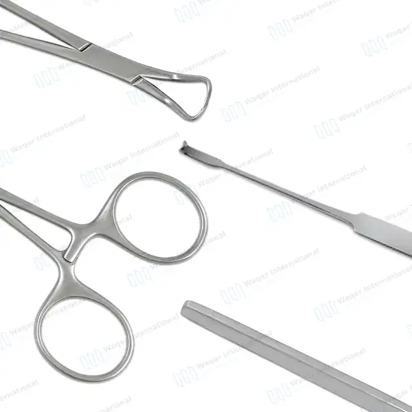 19 Pcs Veterinary General Surgery Economy Kit with Scalpel Blades - surgical instruments manufactured by Waqar International, Sialkot - view 5