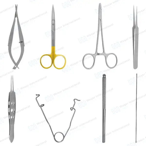 8 Pcs Veterinary Microsurgical Instrument Kit - surgical instruments manufactured by Waqar International, Sialkot - view 8