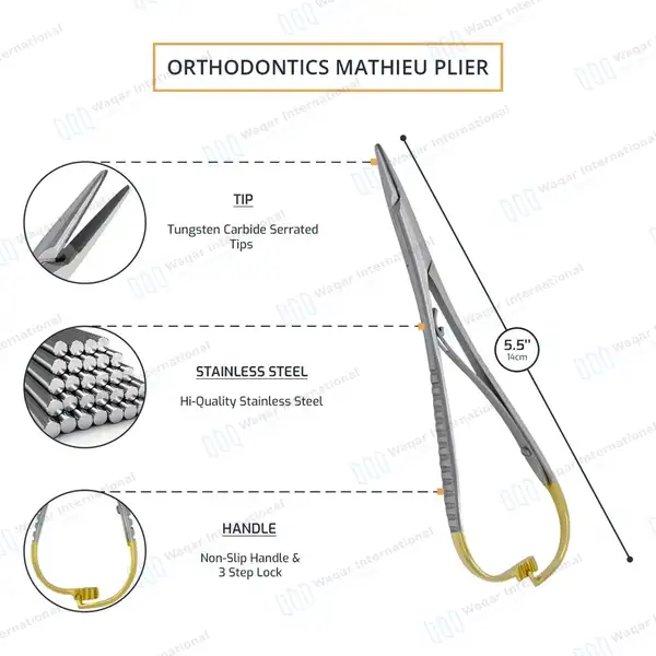 11 Pcs Equine Paranasal Sinus Instruments Set - surgical instruments manufactured by Waqar International, Sialkot - view 2