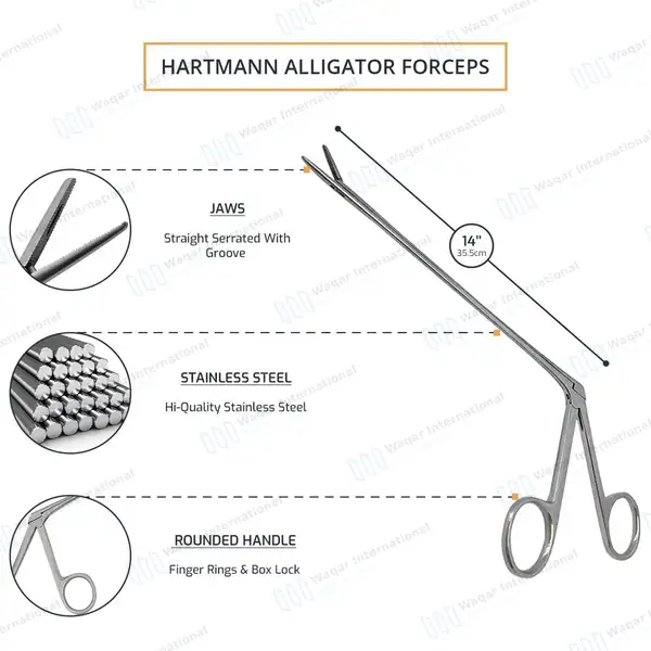 11 Pcs Equine Paranasal Sinus Instruments Set - surgical instruments manufactured by Waqar International, Sialkot - view 6