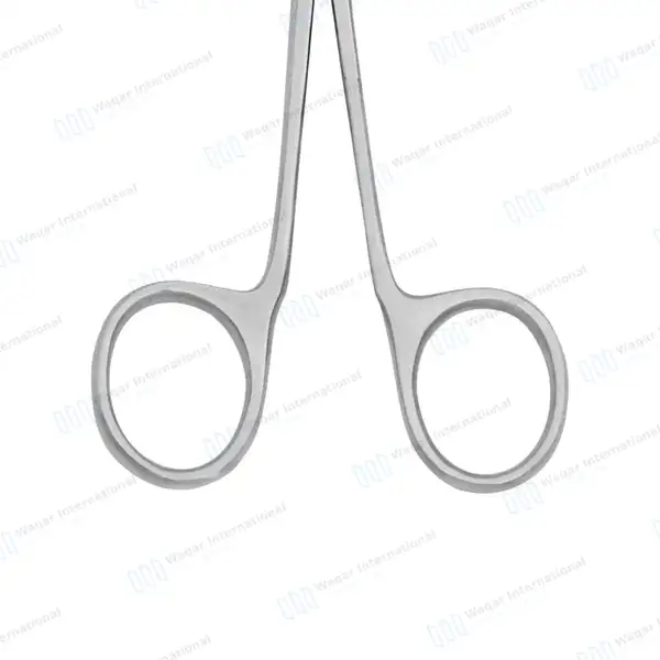 Rodent Molar and Premolar Extracting Forceps 5.2″ Serrated Angled Jaws - veterinary instruments manufactured by Waqar International, Sialkot - view 6