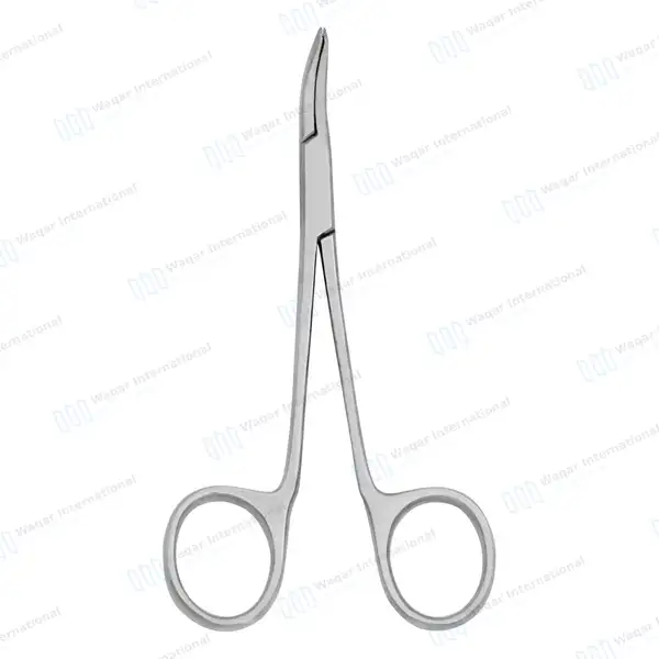 Rodent Molar and Premolar Extracting Forceps 5.2″ Serrated Angled Jaws - veterinary instruments manufactured by Waqar International, Sialkot - view 8