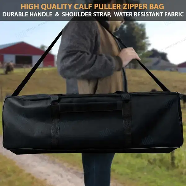 Heavy Duty Calf Puller Calving Extractor 65″ with Carrying Bag - veterinary instruments manufactured by Waqar International, Sialkot - view 6