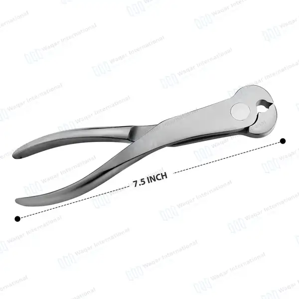 Wire Cutter 7.5″ (19.1cm) Orthopedic Veterinary Instrument - veterinary instruments manufactured by Waqar International, Sialkot - view 2