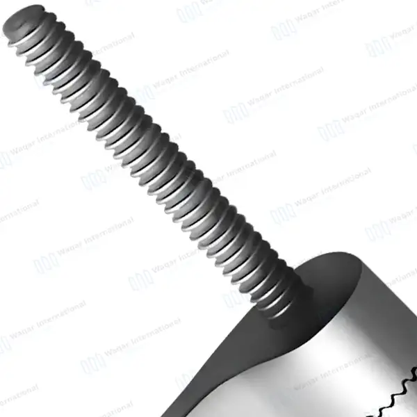 Ear Cropping Clamp 5.12″ (13cm) “C” Type Shaped - veterinary instruments manufactured by Waqar International, Sialkot - view 6