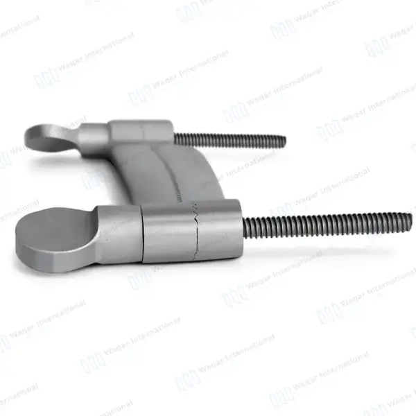 Ear Cropping Clamp 5.12″ (13cm) “C” Type Shaped - veterinary instruments manufactured by Waqar International, Sialkot - view 7