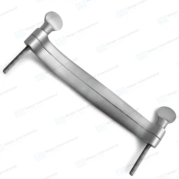 Ear Cropping Clamp 7″ (18cm) “L” Type Shaped - veterinary instruments manufactured by Waqar International, Sialkot - view 2