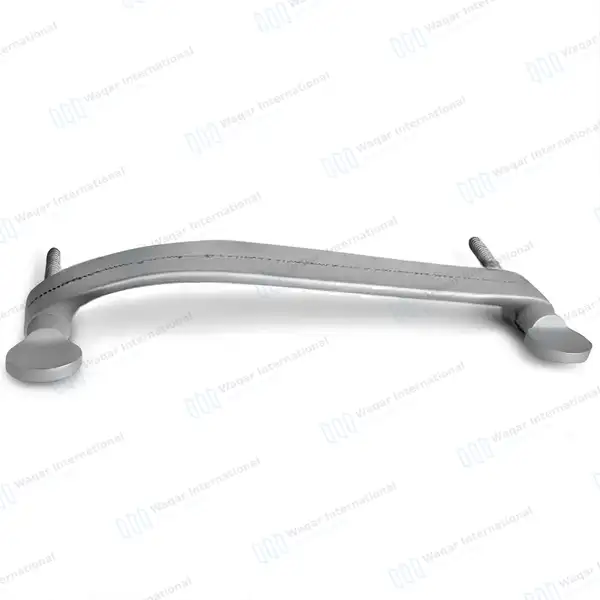 Ear Cropping Clamp 7″ (18cm) “L” Type Shaped - veterinary instruments manufactured by Waqar International, Sialkot - view 3