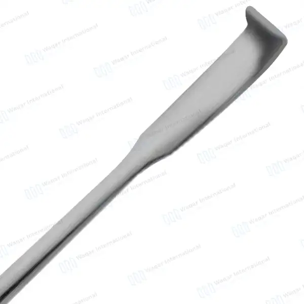 6 Pcs Spay Snook Hook Set 8″ Curved 5-6mm Wide Blunt Tip Flat Handle - veterinary instruments manufactured by Waqar International, Sialkot - view 4