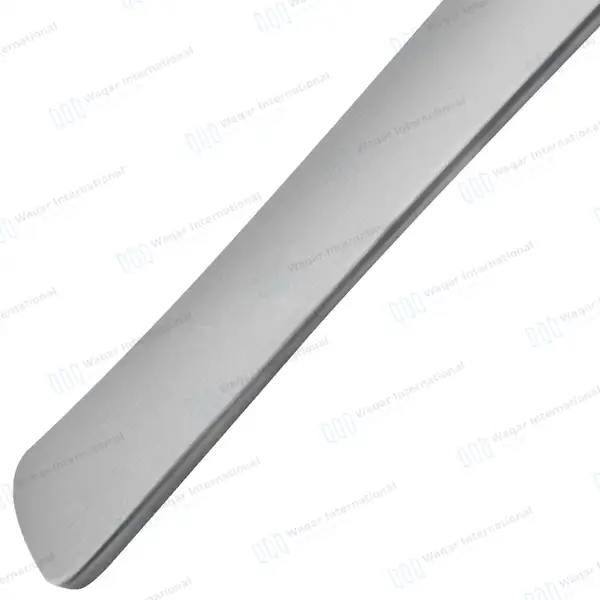 6 Pcs Spay Snook Hook Set 8″ Curved 5-6mm Wide Blunt Tip Flat Handle - veterinary instruments manufactured by Waqar International, Sialkot - view 7