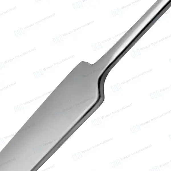 12 Pcs Spay Snook Hook Set 8″ Curved 5-6mm Wide Blunt Tip Flat Handle - veterinary instruments manufactured by Waqar International, Sialkot - view 6