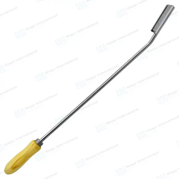 Equine Dental Float Rasp Up 24″ with Adjustable Wooden Handle - veterinary instruments manufactured by Waqar International, Sialkot - view 7