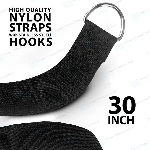 Nylon OB Calf Pulling Strap 30″ with Hook Handle - veterinary instruments manufactured by Waqar International, Sialkot - view 3