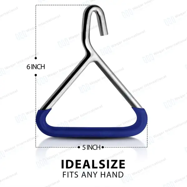 Nylon OB Calf Pulling Strap 30″ with Hook Handle - veterinary instruments manufactured by Waqar International, Sialkot - view 4