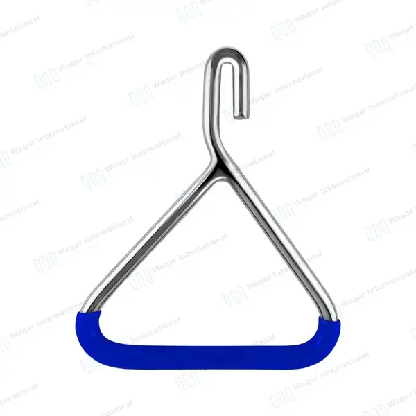 3 Pcs Nylon OB Calf Pulling Straps 30″, 45″ 60″ with Hook Handle Set - veterinary instruments manufactured by Waqar International, Sialkot - view 3