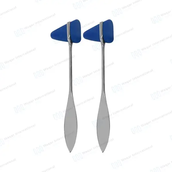 2 Pcs Taylor Tomahawk Percussion Reflex Hammer – Blue - surgical instruments manufactured by Waqar International, Sialkot - view 2