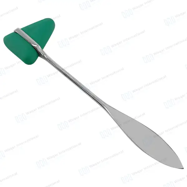 2 Pcs Taylor Tomahawk Percussion Reflex Hammer – Green - surgical instruments manufactured by Waqar International, Sialkot - view 2