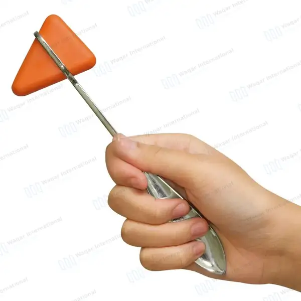 2 Pcs Taylor Tomahawk Percussion Reflex Hammer – Orange - surgical instruments manufactured by Waqar International, Sialkot - view 9