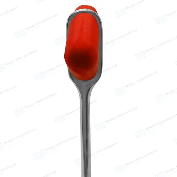 12 Pcs Taylor Reflex Hammer 7.5″ with Red Silicone Rubber Head - surgical instruments manufactured by Waqar International, Sialkot - view 5