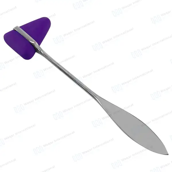 2 Pcs Taylor Tomahawk Percussion Reflex Hammer – Purple - surgical instruments manufactured by Waqar International, Sialkot - view 2