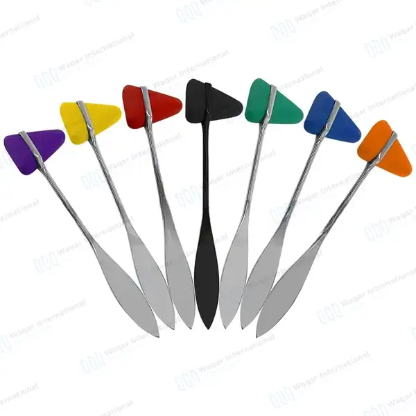 7 Pcs Taylor Tomahawk Percussion Reflex Hammer Set - surgical instruments manufactured by Waqar International, Sialkot - view 2