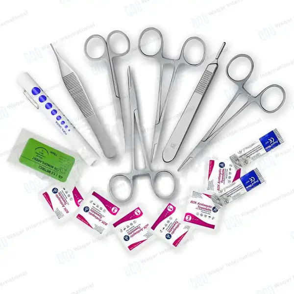 23 Pcs Emergency Survival First Aid Kit with Tourniquet & Trauma Shears - surgical instruments manufactured by Waqar International, Sialkot - view 3