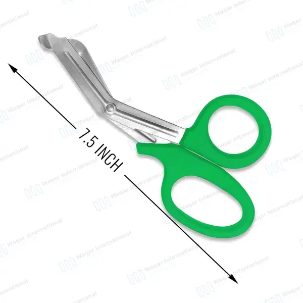 4 Pcs First Aid Paramedic Tools Set Nurse Kit – Green - surgical instruments manufactured by Waqar International, Sialkot - view 5
