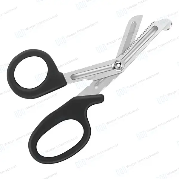 4 Pcs First Aid Paramedic Tools Set Nurse Kit – Black - surgical instruments manufactured by Waqar International, Sialkot - view 2