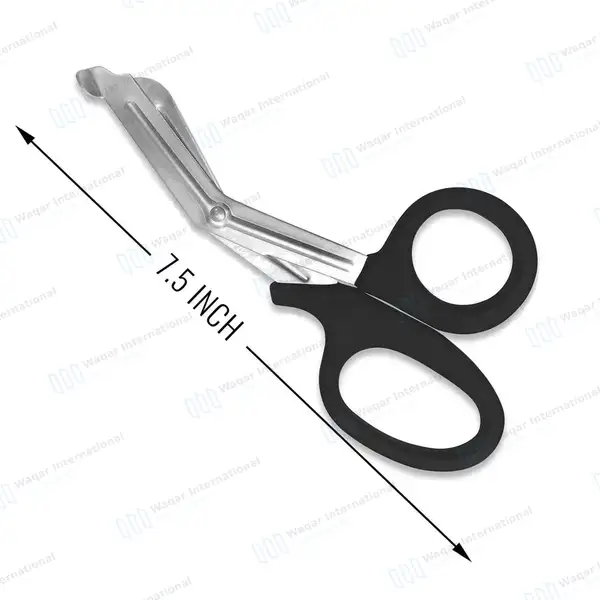4 Pcs First Aid Paramedic Tools Set Nurse Kit – Black - surgical instruments manufactured by Waqar International, Sialkot - view 5