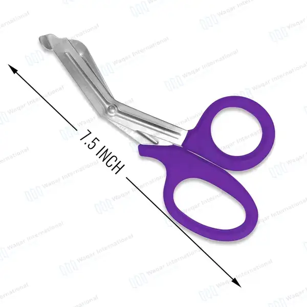 4 Pcs First Aid Paramedic Tools Set Nurse Kit – Purple - surgical instruments manufactured by Waqar International, Sialkot - view 5