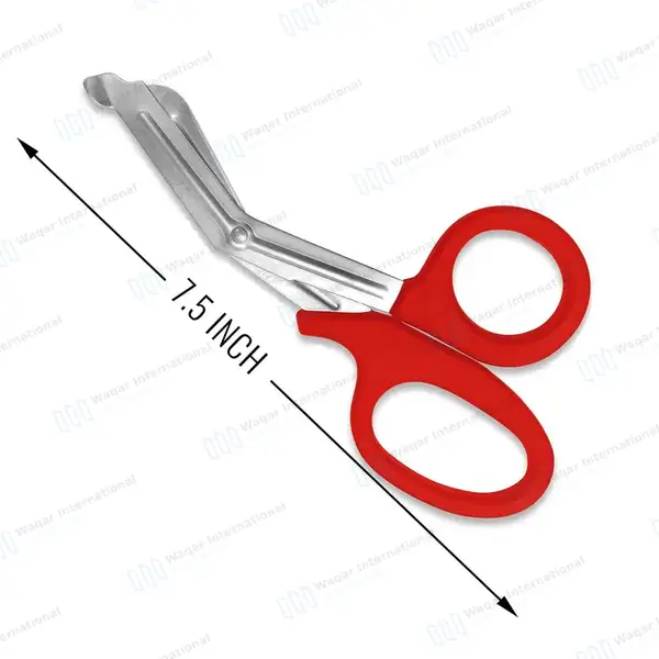 4 Pcs First Aid Paramedic Tools Set Nurse Kit – Red - surgical instruments manufactured by Waqar International, Sialkot - view 5