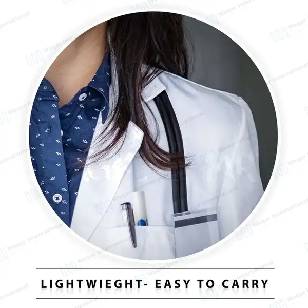 6 Pcs Disposable Penlights Set Diagnostic ENT Emergency Medical – White - surgical instruments manufactured by Waqar International, Sialkot - view 6