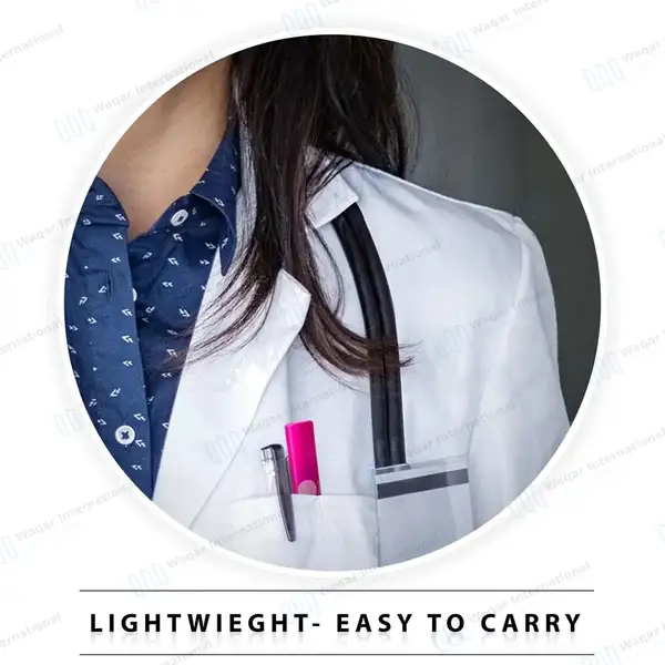 6 Disposable LED Pupil Gauge Penlight Set – Pink - surgical instruments manufactured by Waqar International, Sialkot - view 6