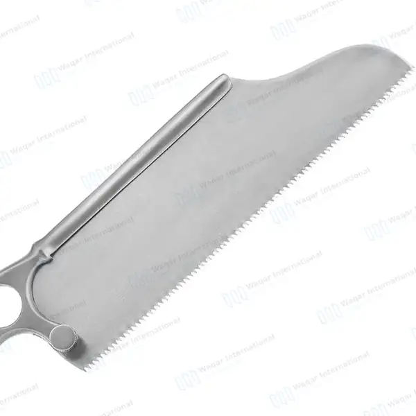 Satterlee Bone Saw 13″ Ring Handle - orthopedic instruments manufactured by Waqar International, Sialkot - view 5