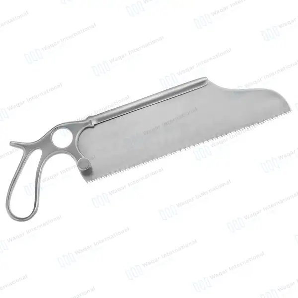 Satterlee Bone Saw 13″ Ring Handle - orthopedic instruments manufactured by Waqar International, Sialkot - view 8
