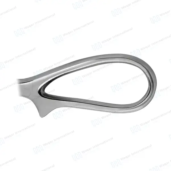 Bone Saw Angled 6″ Sharp Serrated Blade - orthopedic instruments manufactured by Waqar International, Sialkot - view 5