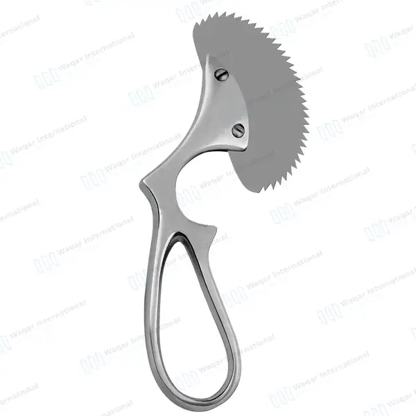 Engel Cast Saw 6″ with Loop Handle - orthopedic instruments manufactured by Waqar International, Sialkot - view 5