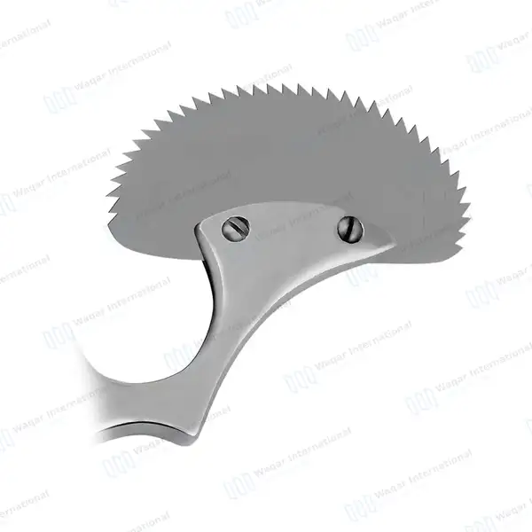 Engel Cast Saw 6″ with Loop Handle - orthopedic instruments manufactured by Waqar International, Sialkot - view 6